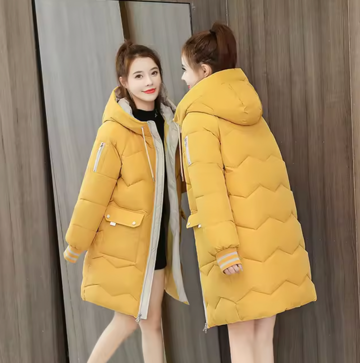 W&W Mode | Lange Parka Baumwolljacke