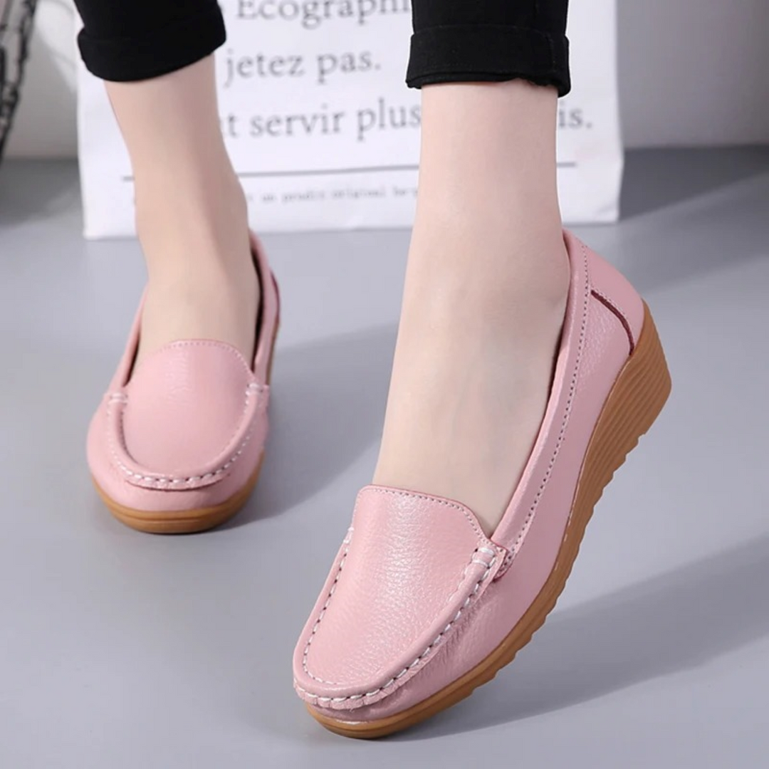 W&W Mode – Damen-Slipper im Mokassin-Slip-on-Stil