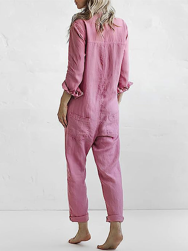 W&W Mode | Langärmeliger Jumpsuit