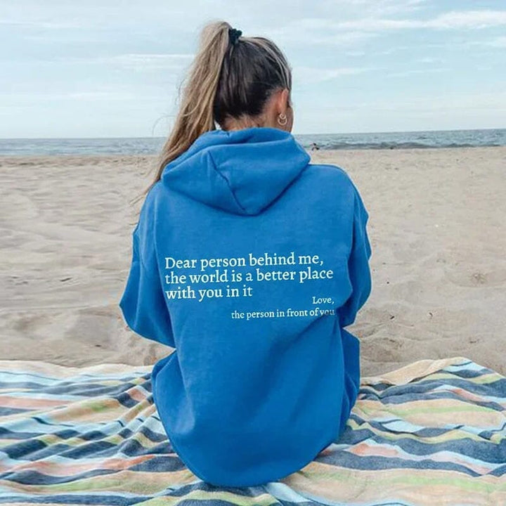 W&W Mode | Warmth Pullover mit Buchstabenaufdruck
