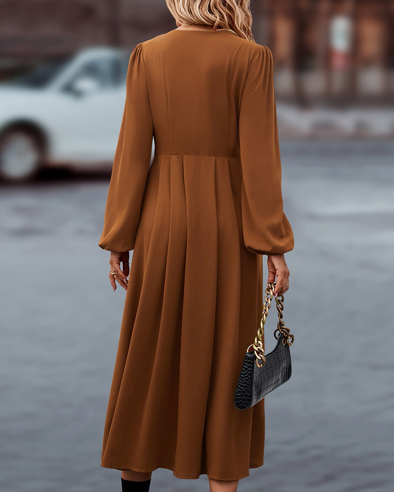 W&W Mode - Elegantes Herbstkleid