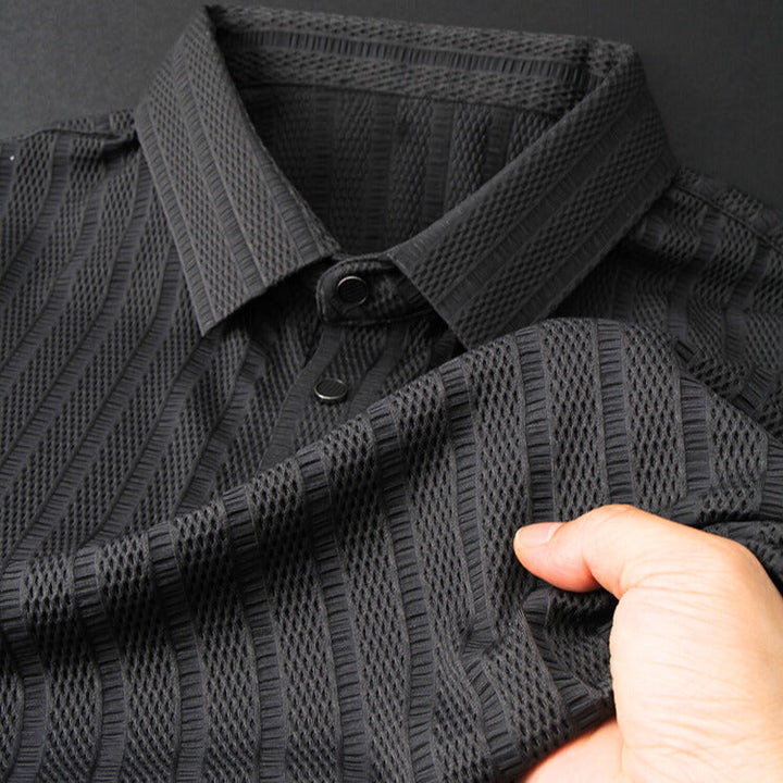 W&W Mode | Herren Poloshirt Aus Seide
