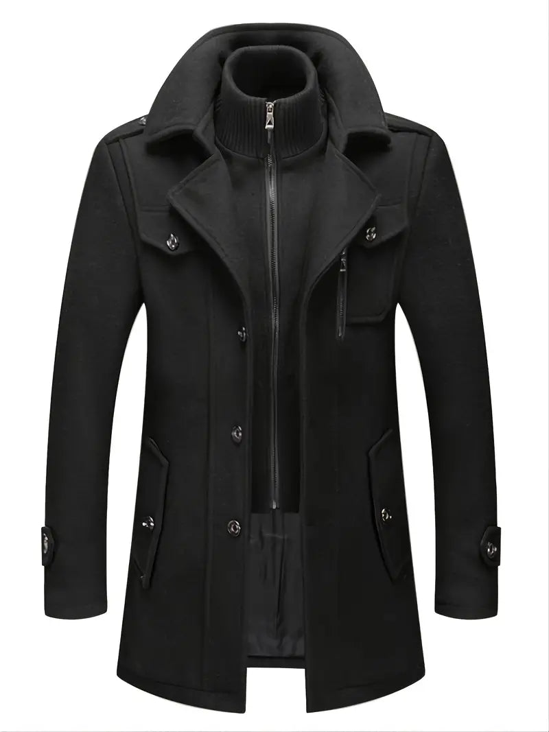 W&W Mode - Doppelkragen-Jacke