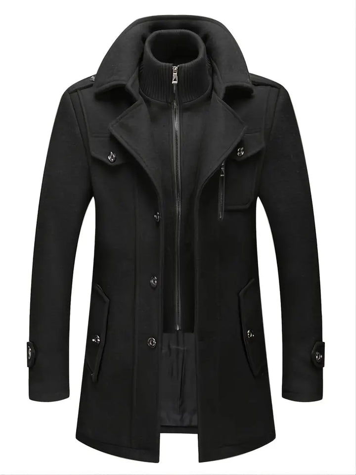 W&W Mode - Doppelkragen-Jacke
