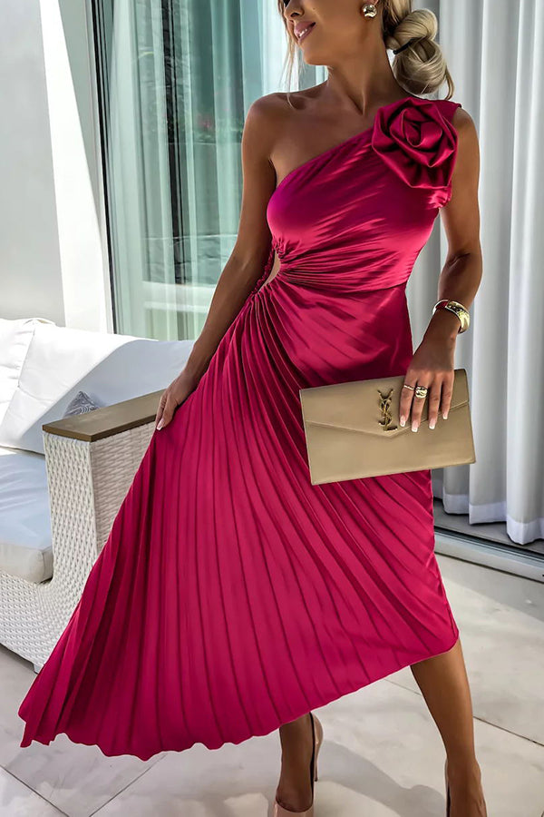 W&W Mode | Blumen Schulterkleid