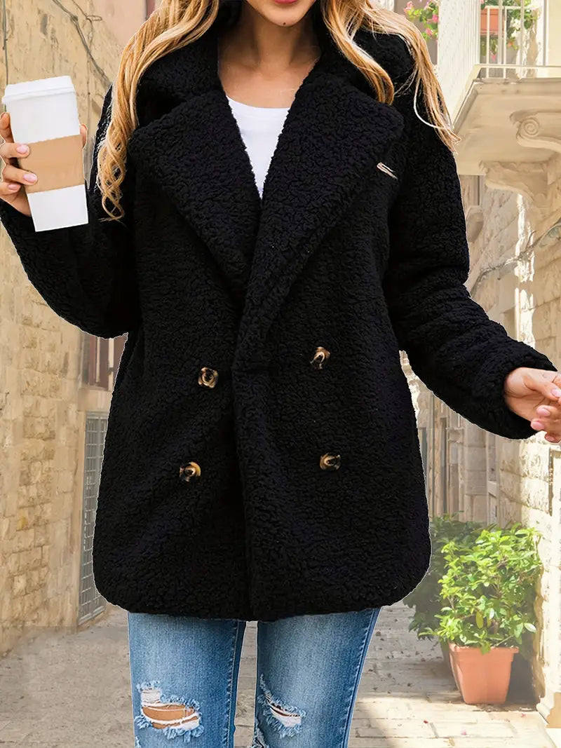 René | Luxus Teddyjacke für die kalte Saison