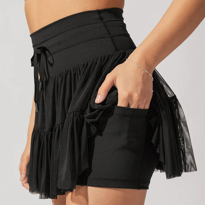 W&W Mode | Hohe Taille Minirock Mit Sicherheitsshorts