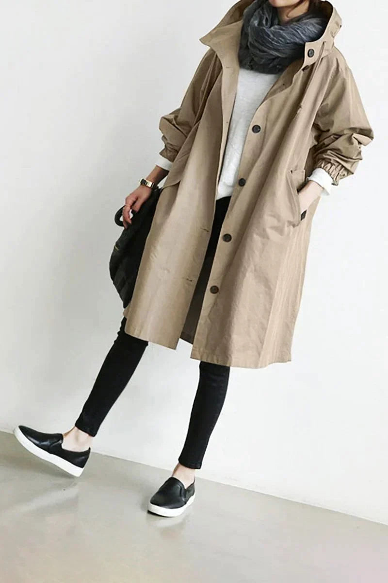 W&W Mode - Windbreaker-Jacke mit Kapuze