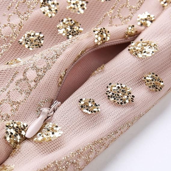 W&W Mode | Glamouröse Pailletten Kleid