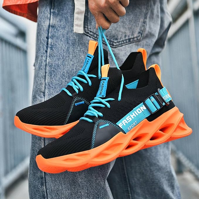 W&W Mode | Trendige Sportschuhe mit auffälligem Farbkontrast