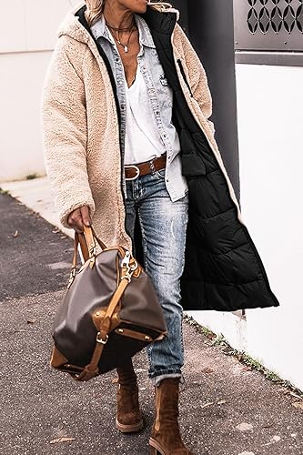W&W Mode | Wendbare Lange Pufferjacke