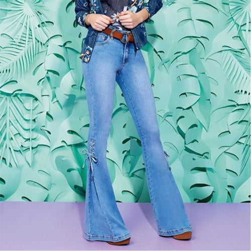 W&W Mode Jeans für Damen mit mittlerer Taille