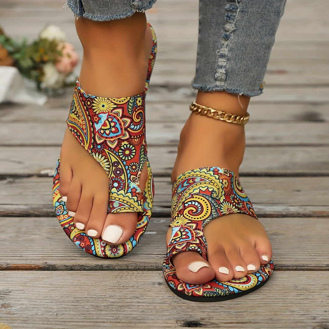 W&W Mode | Florale Flip Flops Für Frauen