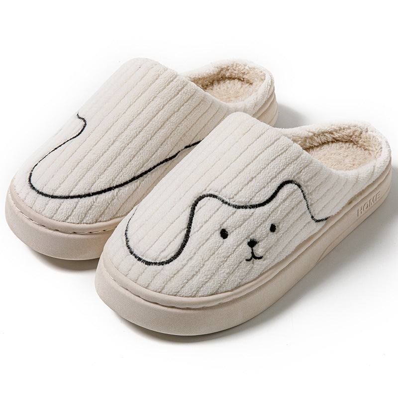 W&W Mode | Pantoffeln - Damen Hausschuhe mit süßem Tiermotiv und weichem Futter