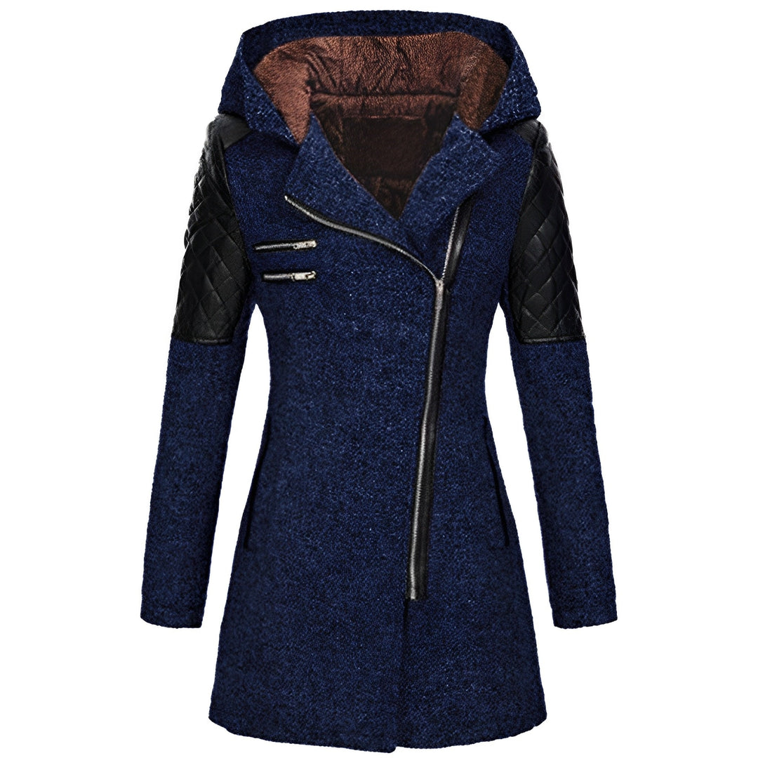 W&W Mode | Winterlicher Woll|Trenchcoat Mit Kapuze