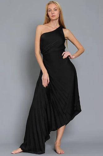 W&W Mode | One Shoulder Maxikleid