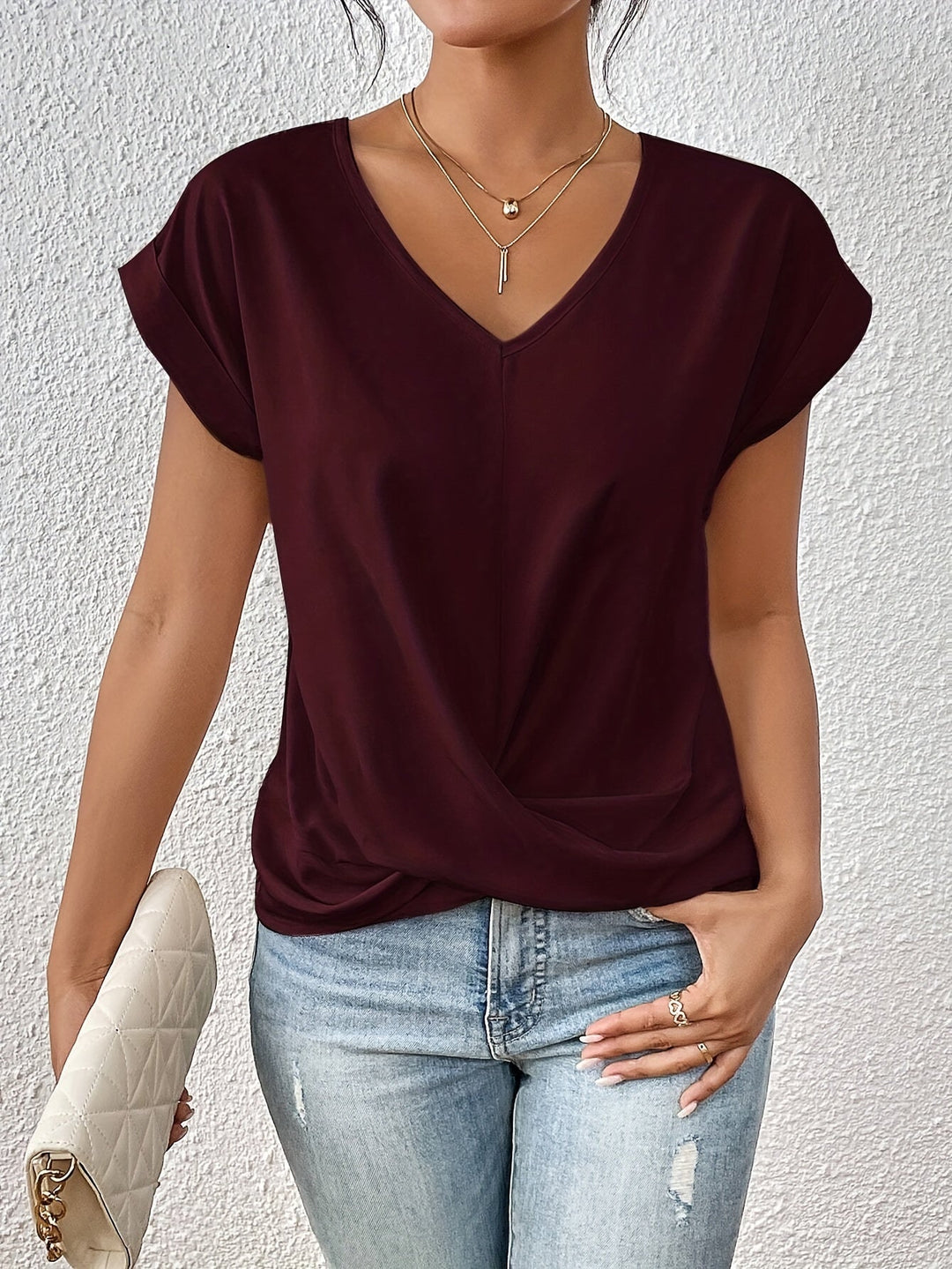 W&W Mode | Klassisches T-Shirt Für Damen