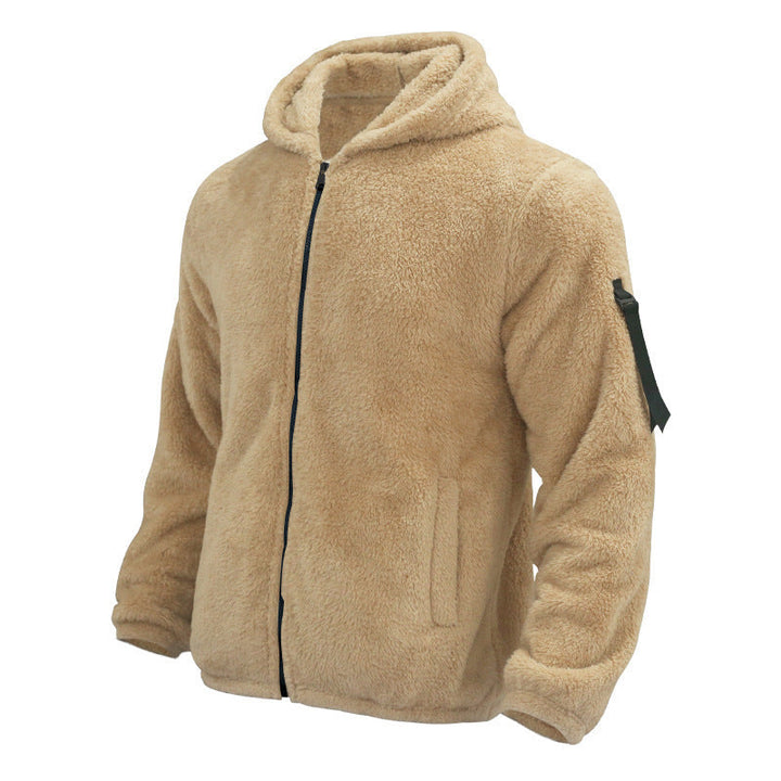 W&W Mode - Doppelseitige Fleece Herren Jacke