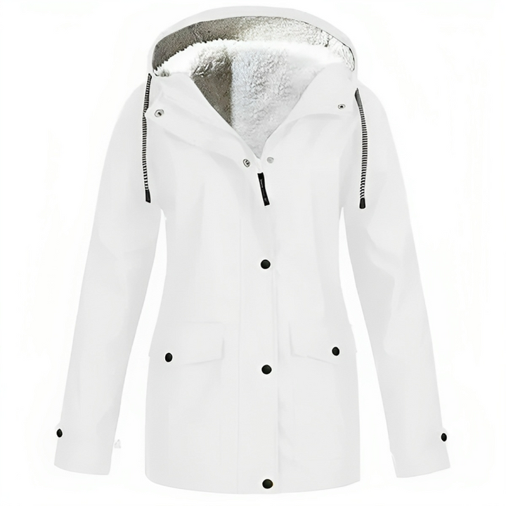 W&W Mode | Warmer Fleece-Regenmantel