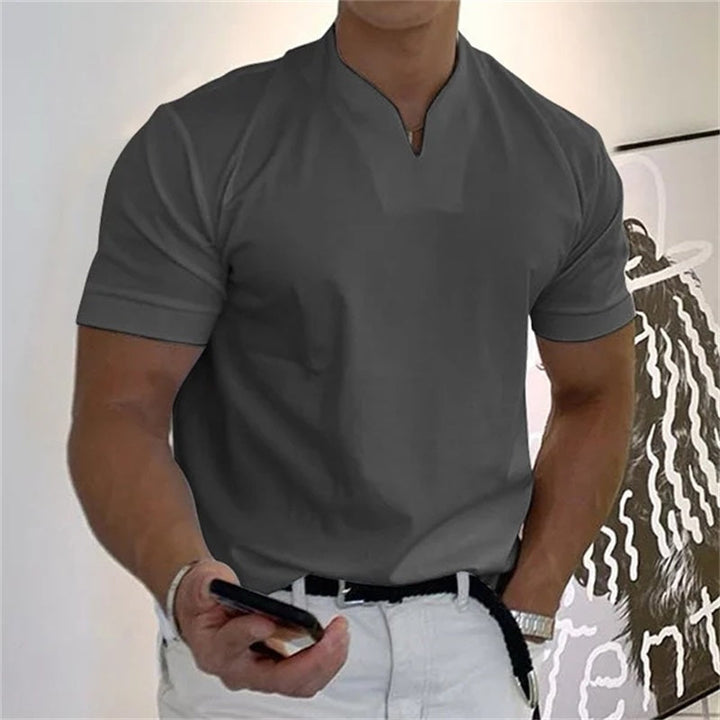 W&W Mode | Flexibles Business Lässig T-shirt Für Männer