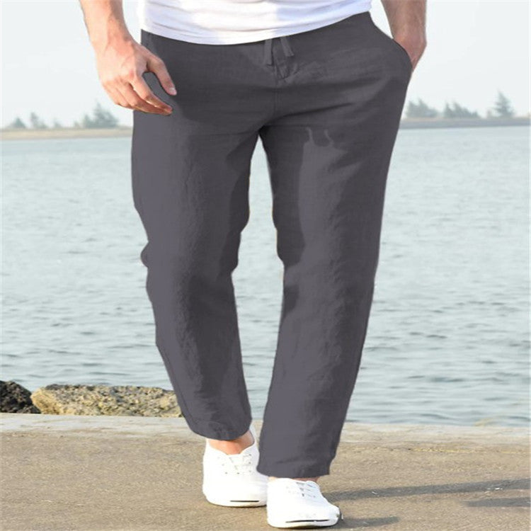W&W Mode | Hochwertige Leinenhose