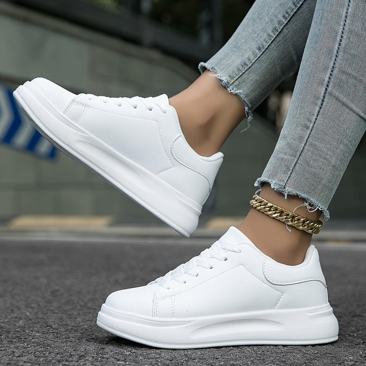 W&W Mode | Wasserdichte Sneakers Aus Leder