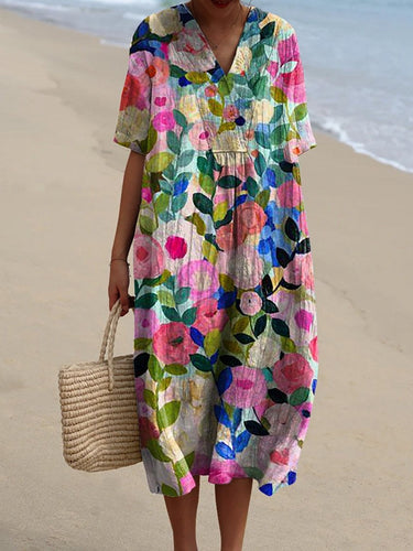 W&W Mode | Buntes Sommerkleid