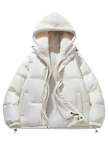 W&W Mode | Warme Winterjacke mit Kapuze und weicher Fütterung für Damen