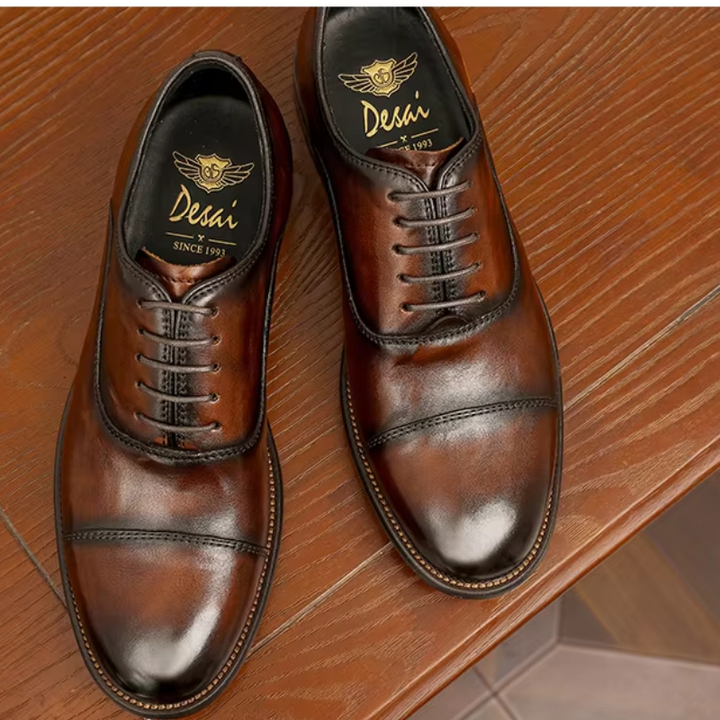 W&W Mode | Elegante Leder Herrenschuhe Mit Schnürung Und Klassischem Design