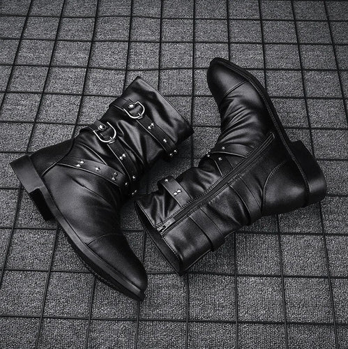 W&W Mode | Stiefel Aus Weinlese Leder