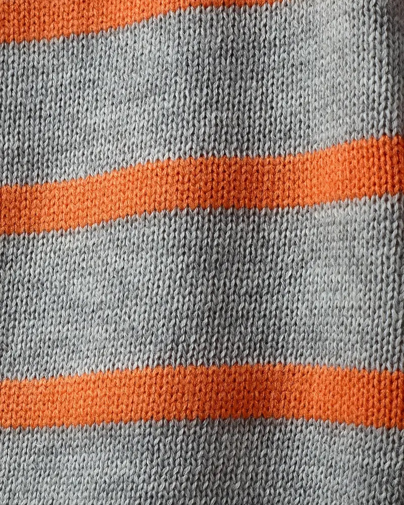 W&W Mode – Warmer gestreifter Damenpullover
