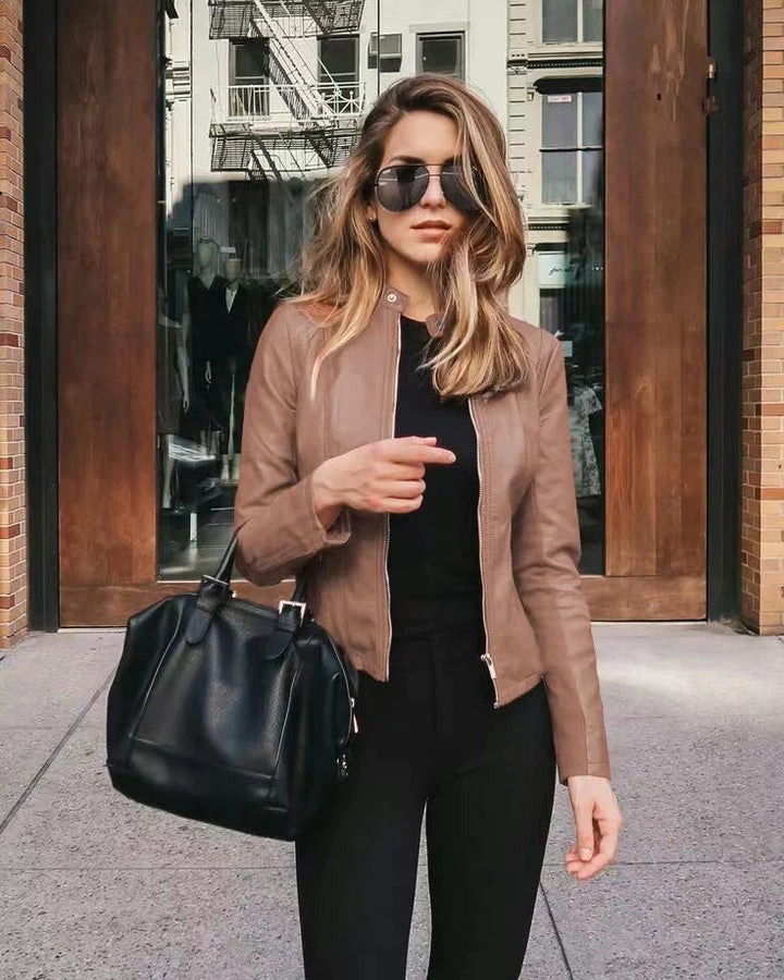 W&W Mode | Modische Lederjacke