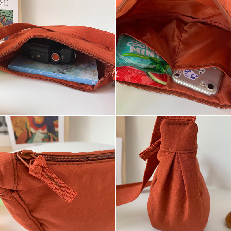 Halbmond-Crossbody-Tasche