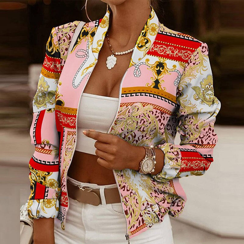 Damen Vintage-Jacke mit elegantem Design