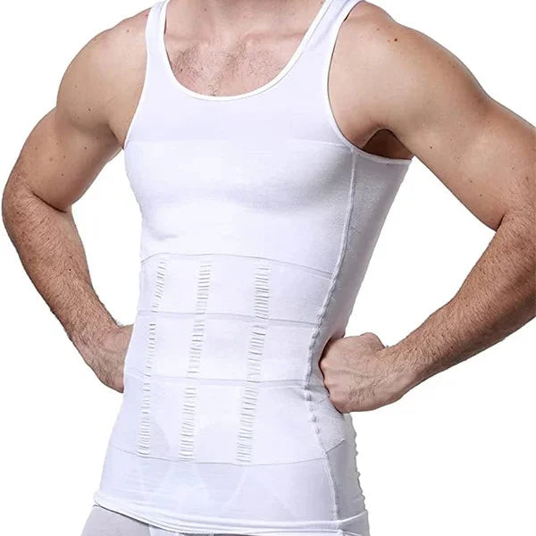 W&W Mode | Schlanke Passform Kompression Body Shaper mit Bauchkontrolle und Unsichtbarem Unterhemd Design