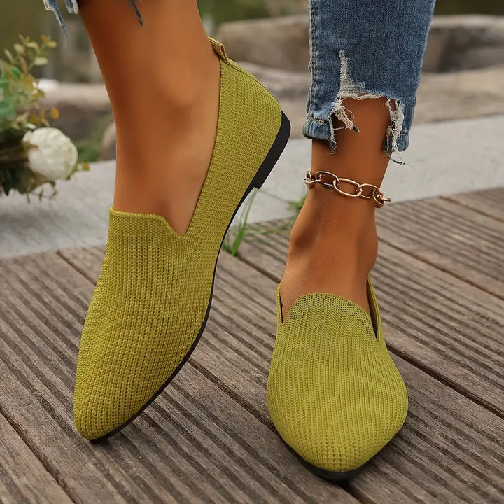 W&W Mode | Leichte Schuhe mit Spitzer Zehe und Rutschfester Sohle für Komfort