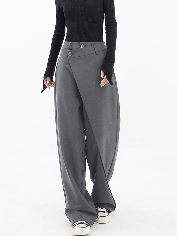 W&W Mode | Asymmetrische Baggy-Hose