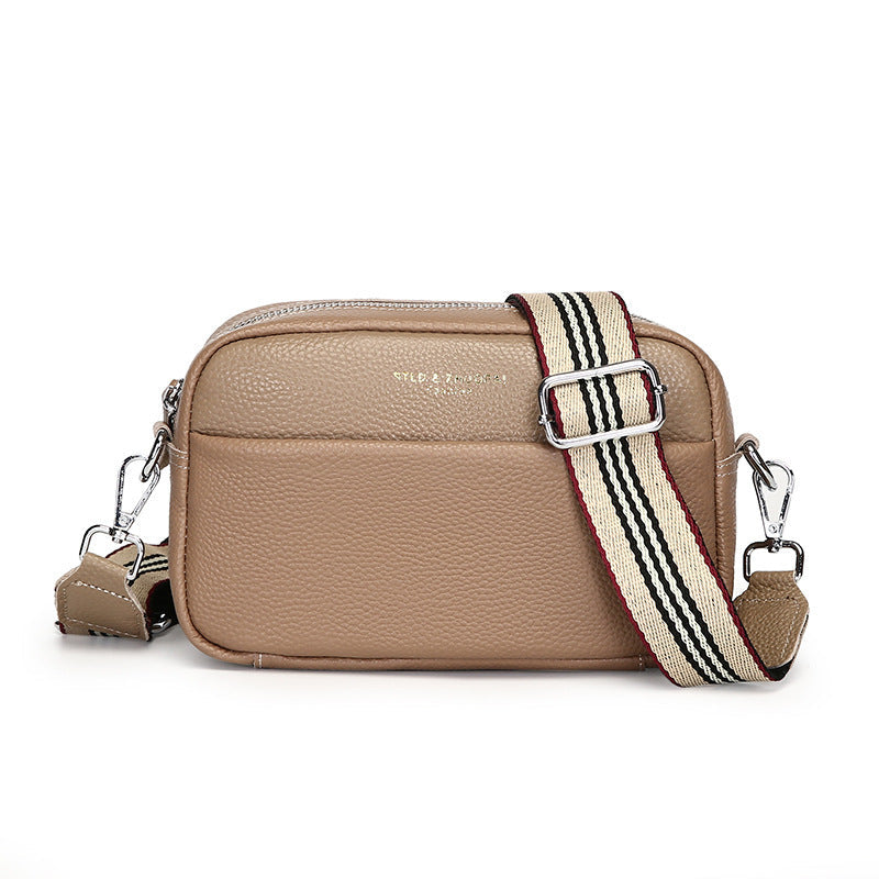 W&W Mode | Schlichte Schultertasche Aus Veganem Leder Im Kleinen Quadratischen Format