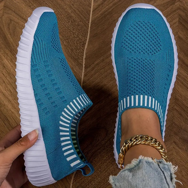 W&W Mode | Atmungsaktive Damen-Sneakers mit verstärktem Fußbett
