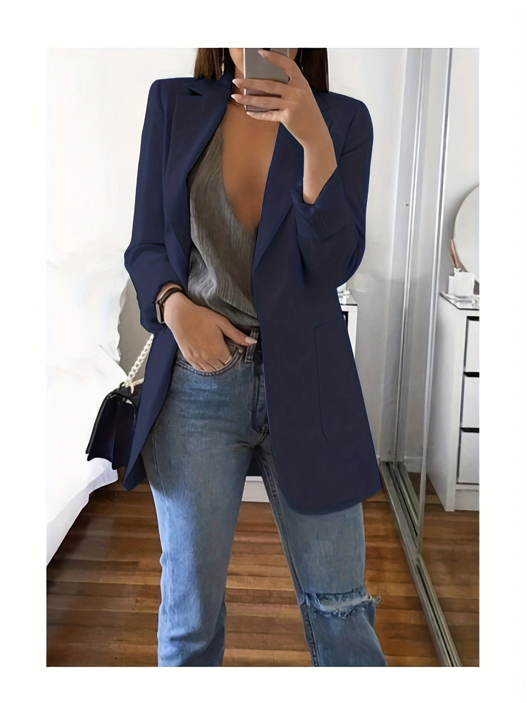 W&W Mode | Lässiger Blazer in Übergröße