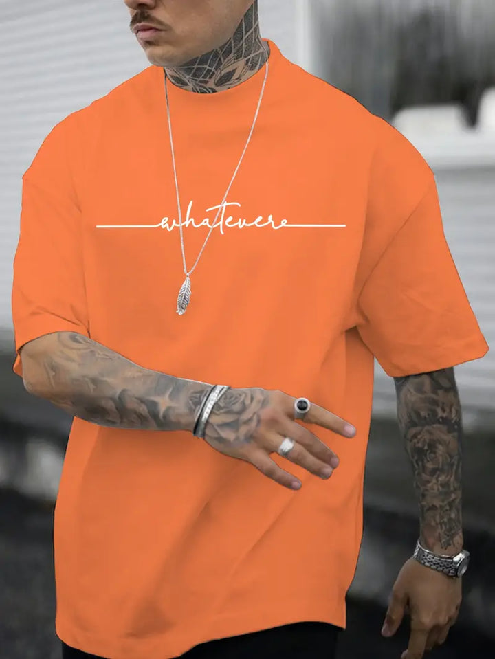 W&W Mode | Herren T-shirt Mit Rundhalsausschnitt
