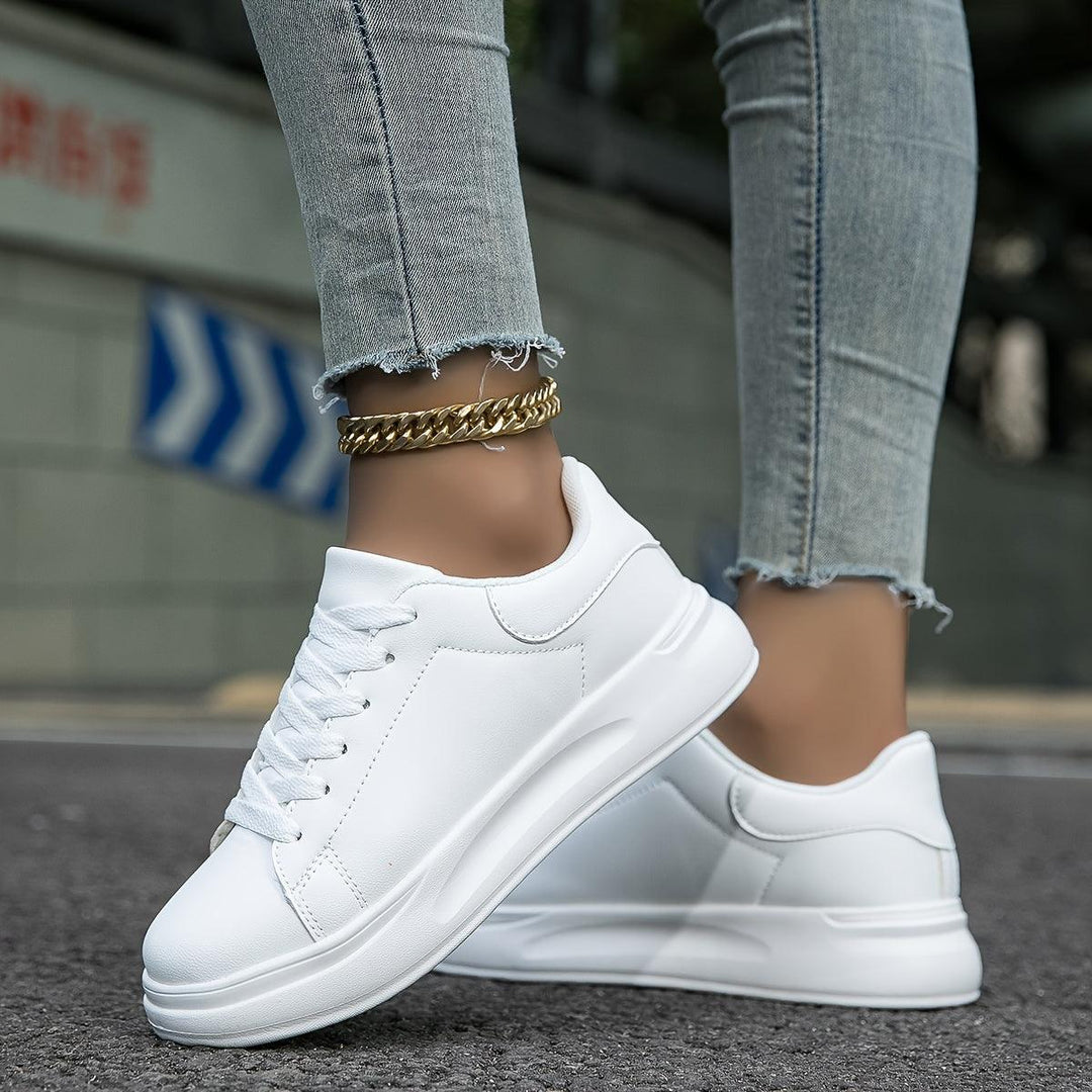 W&W Mode | Wasserdichte Sneakers Aus Leder