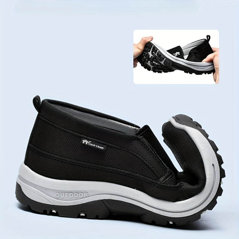 W&W Mode | Herren Slip on Sneaker Loafer Atmungsaktiv Und Bequem