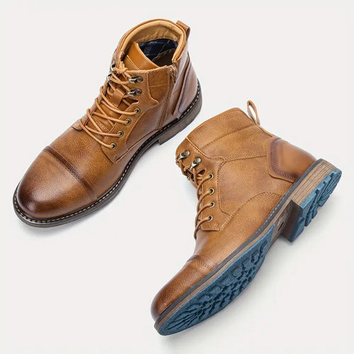 W&W Mode | Leder Voyager Stiefel