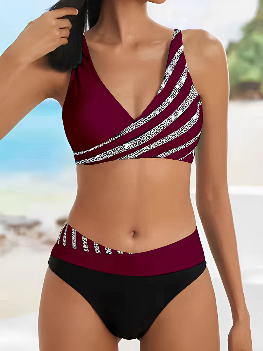 W&W Mode | Bikini Sommer Gestreift Luxus