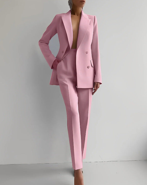 W&W Mode | Stilvolles Satz Bestehend Aus Edlem Blazer Und Eleganter Hose