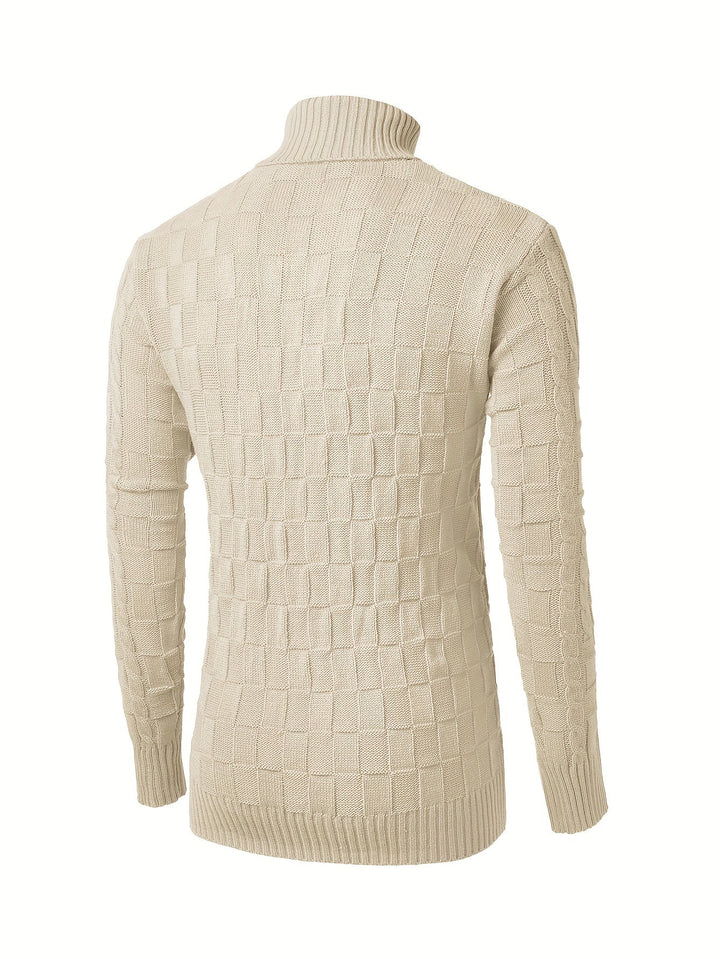 W&W Mode | Lässiger Kabel-Pullover für Männer