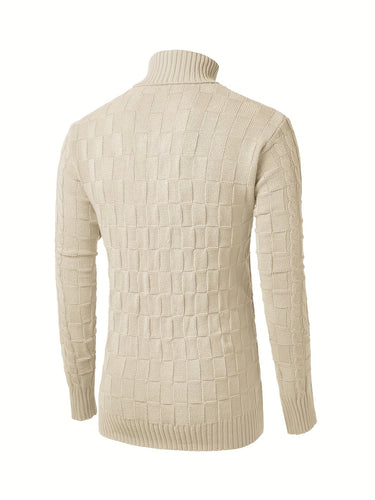 W&W Mode | Lässiger Kabel-Pullover für Männer