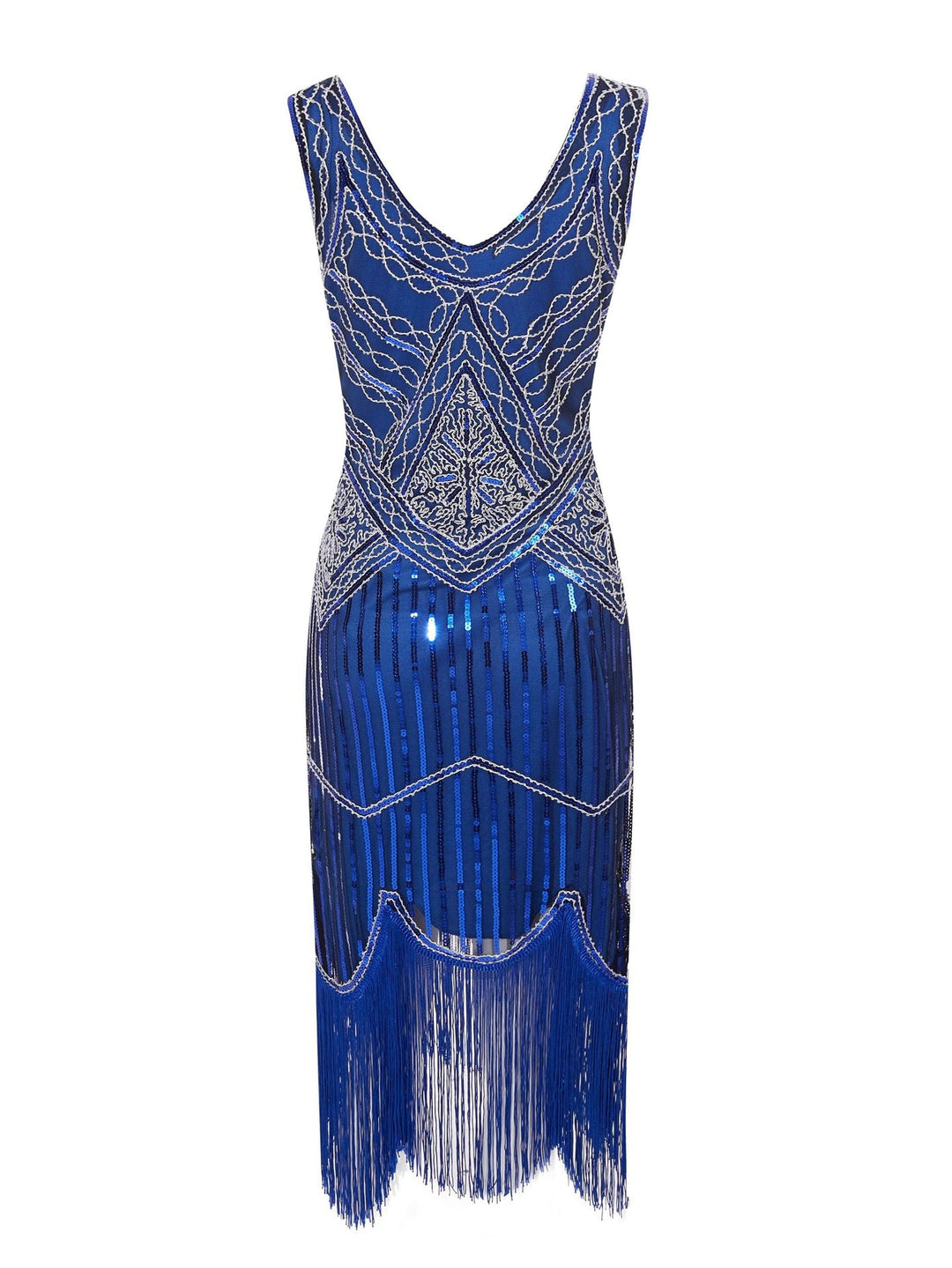 W&W Mode | 1920Er Gatsby-Kleid Schwarz Gold