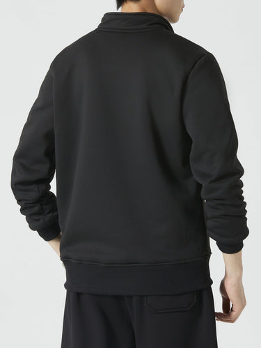 W&W Mode | Herren Pullover mit Stehkragen für Herbst Winter